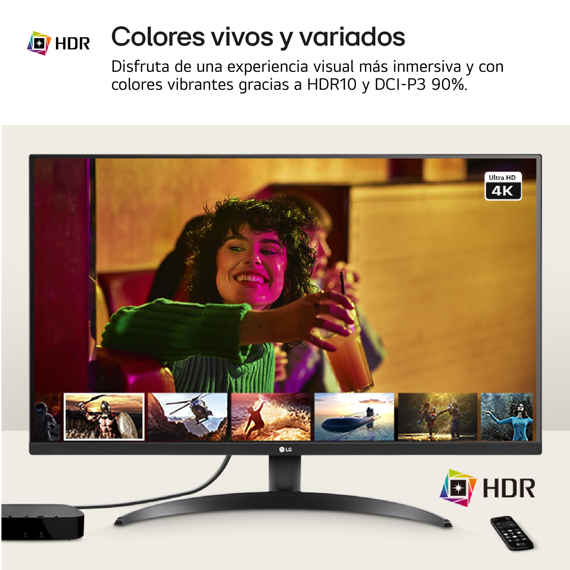 Monitor Gaming Polivalente LG UltraFine 32UR500-B 31.5'/ 4K/ Multimedia/ 4ms/ 60Hz/ VA/ Negro Monitor Gaming Polivalente LG UltraFine 32UR500-B 31.5'/ 4K/ Multimedia/ 4ms/ 60Hz/ VA/ Negro